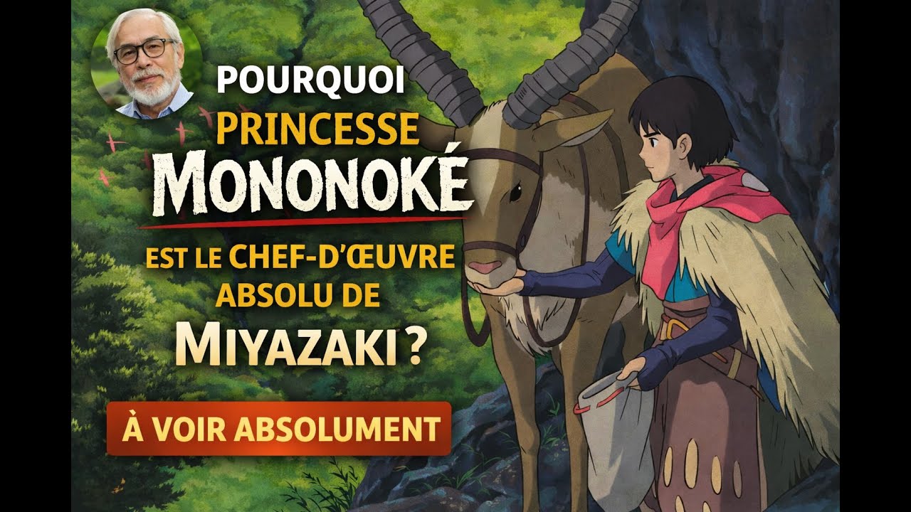 Pourquoi Princesse Mononoké est le chef-d’œuvre absolu de Miyazaki ?