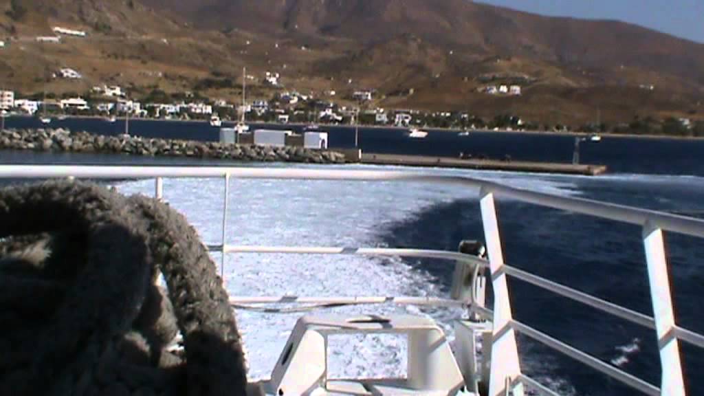 Travelling with Speedrunner IV (Aegean Speed Lines) to Serifos, Sifnos, Milos islands