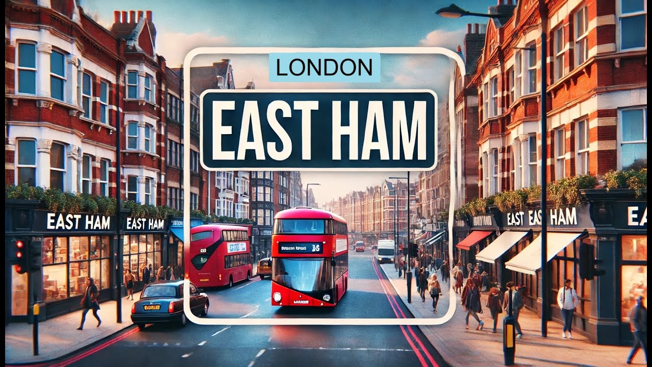 EAST HAM - LONDON - WALK - 4K - 22.02.2025
