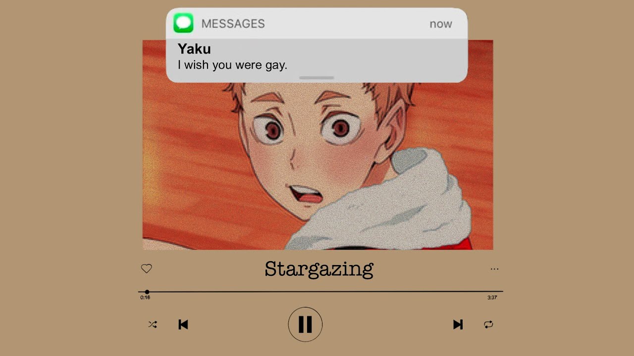 Stargazing || Haikyuu Texts (YakuLev) [FLASH WARNING: 11:03-11:09]