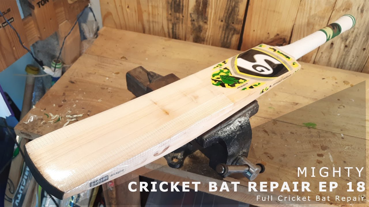 Repairing a Broken Cricket Bat Episode 18