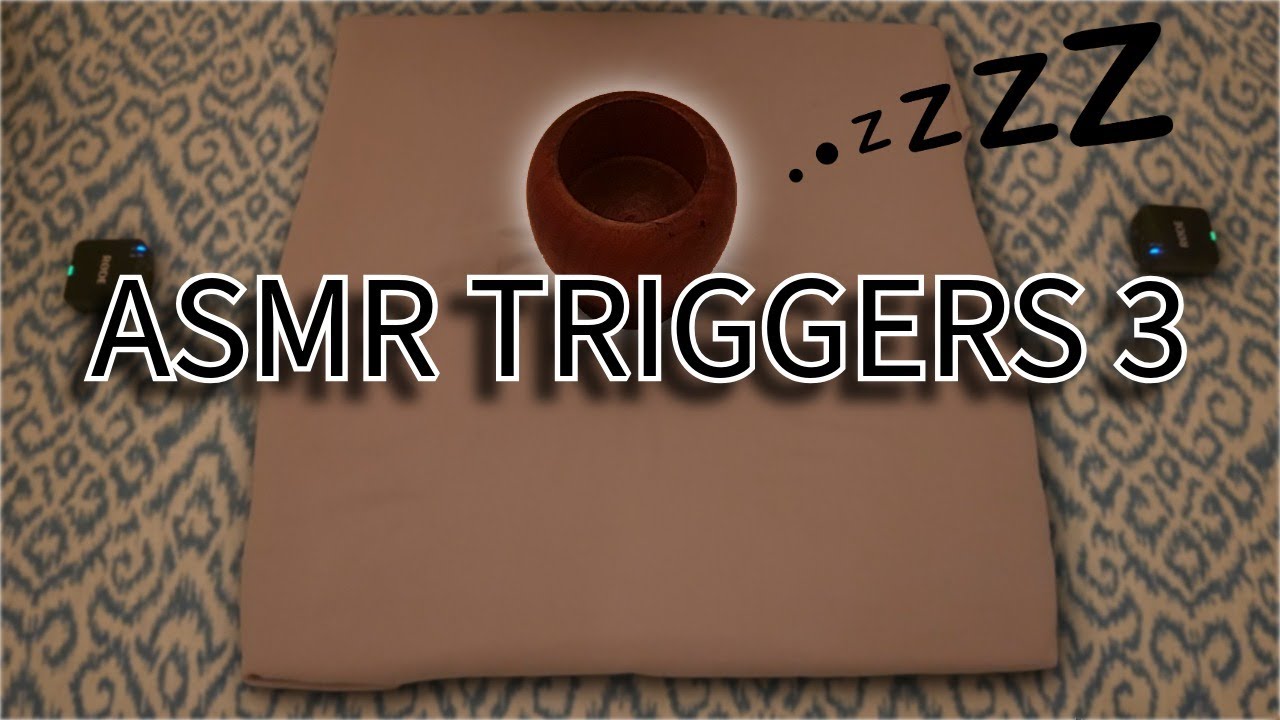 ASMR Triggers 3 - Metal, Paper and Wood Sounds