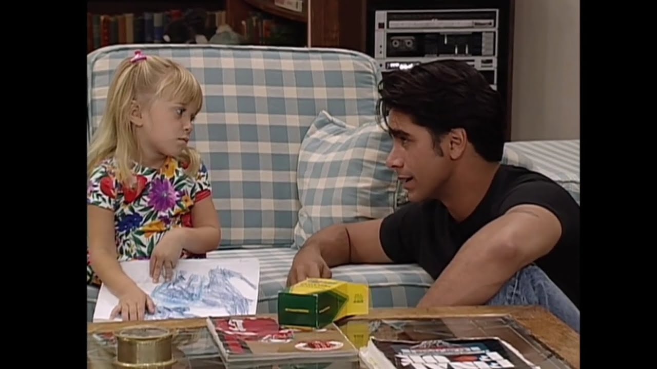 Full House - Uncle Jesse is apprehensive about the twins