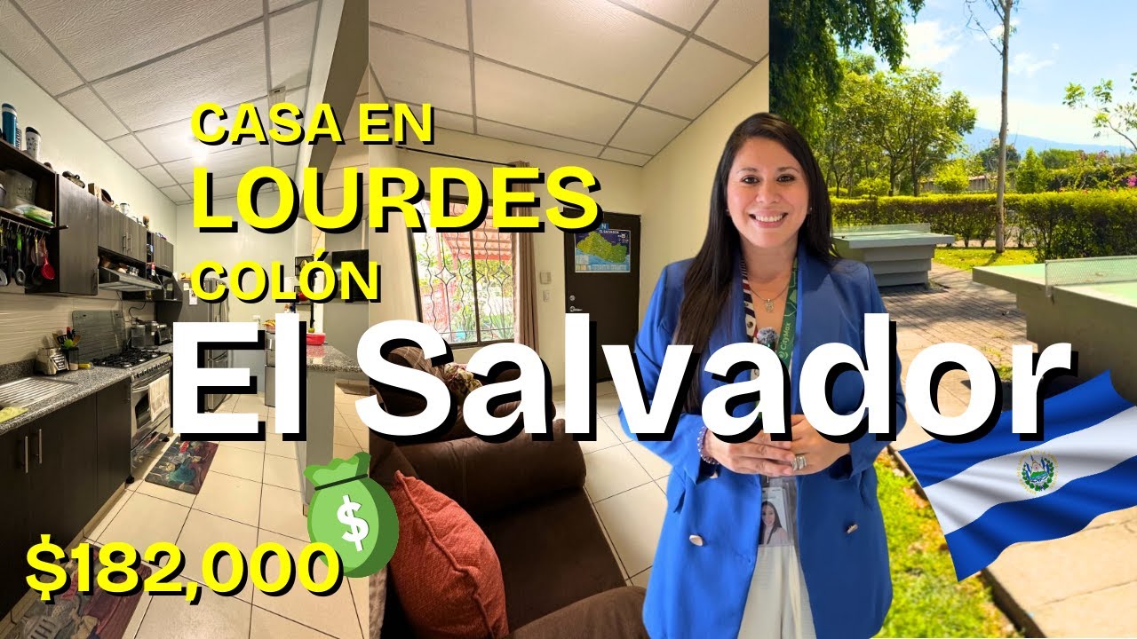 MODERNA ¡¡CASA EN VENTA!! en RESIDENCIAL PRIVADA, LOURDES COLÓN, EL SALVADOR/for sale in El Salvador