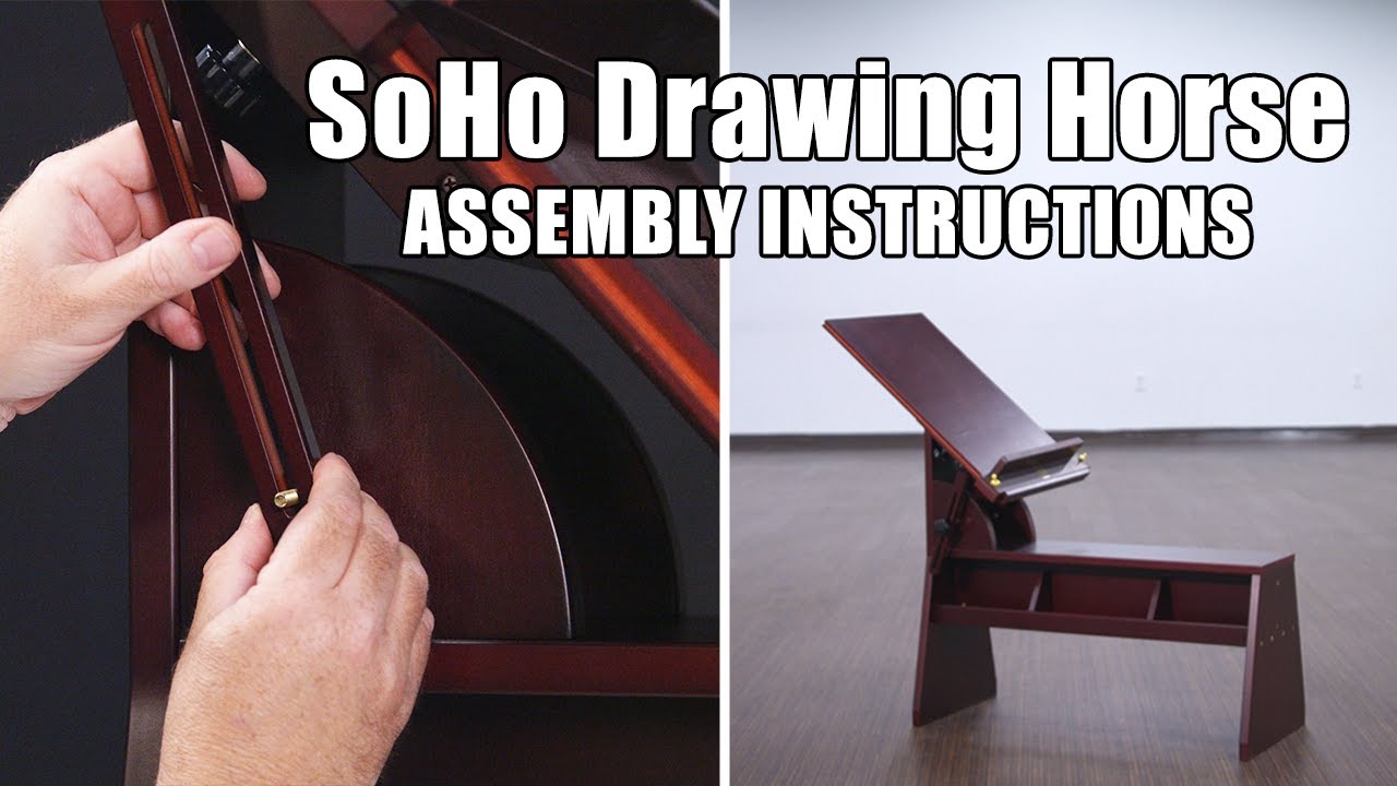 SoHo Drawing Horse Easel Assembly Instructions