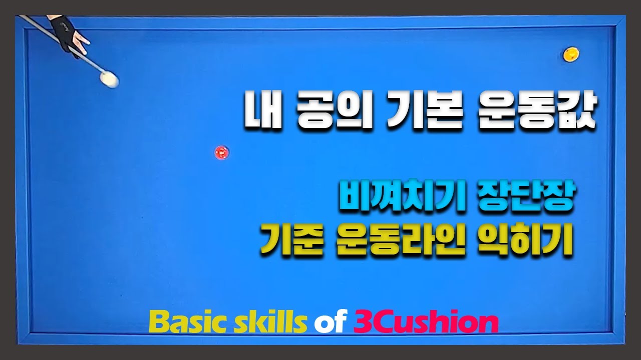 [다이제스트]비껴치기 장단장/내 공의 기본 운동 값을 익히고 알면 모든 앵글 공략법을 스스로 만들 수 있다!!!