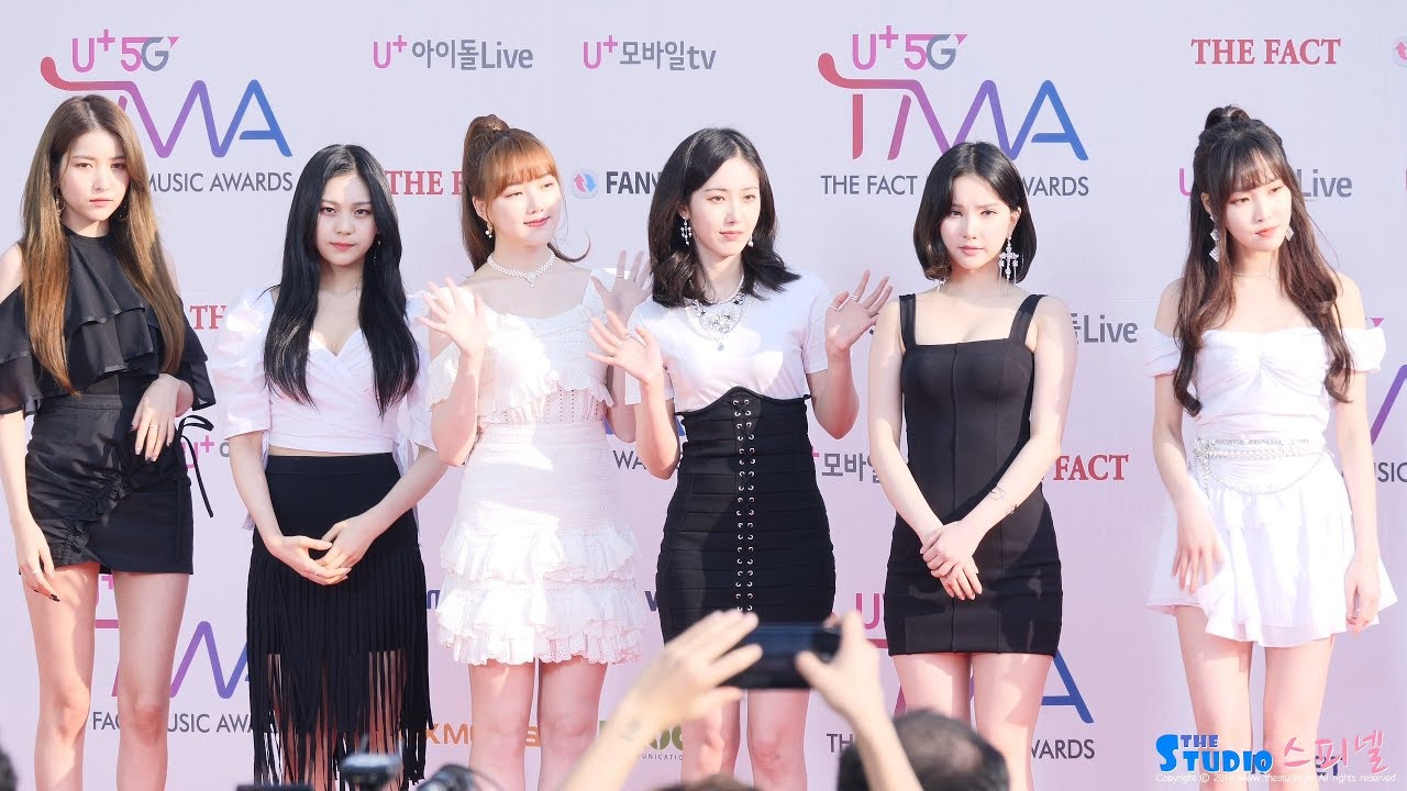 190424 여자친구 레드카펫 GFRIEND Red Carpet 4K 직캠 @ 더팩트 뮤직 어워즈 by Spinel