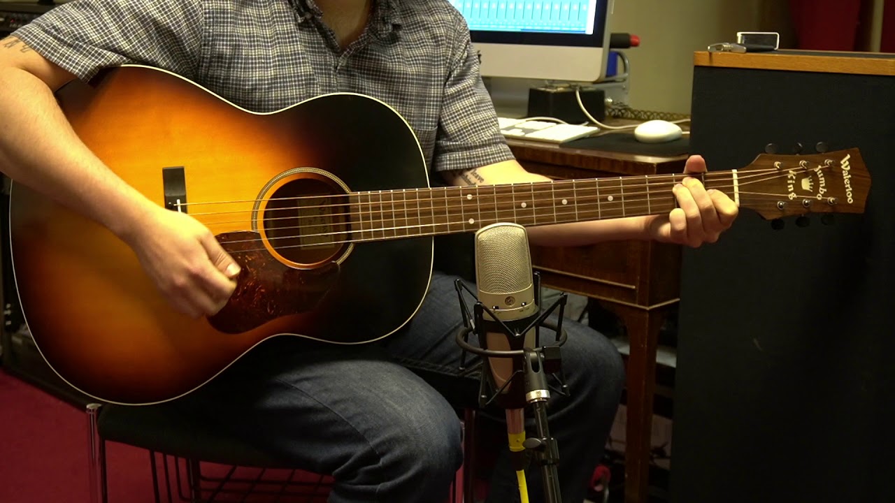 Waterloo WL-JK Jumbo King Acoustic Guitar Demo