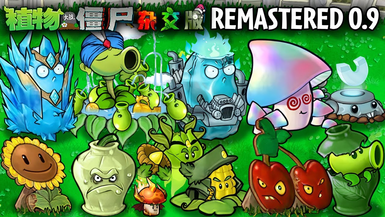 (APK/PC) Plants vs Zombies HYBRID Remastered 0.9 Big Update | Game NHP