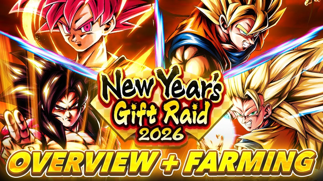 (Dragon Ball Legends) THE BEST EVENT IN THE GAME RETURNS! NEW YEARS GIFT RAID 2026!