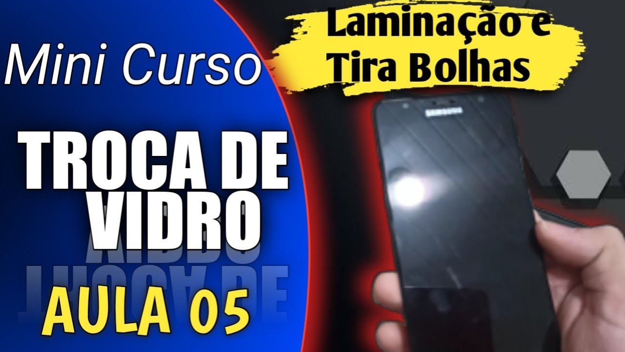 Aula - 05 Laminação e Tira Bolhas (Mini Curso #05 Grátis)