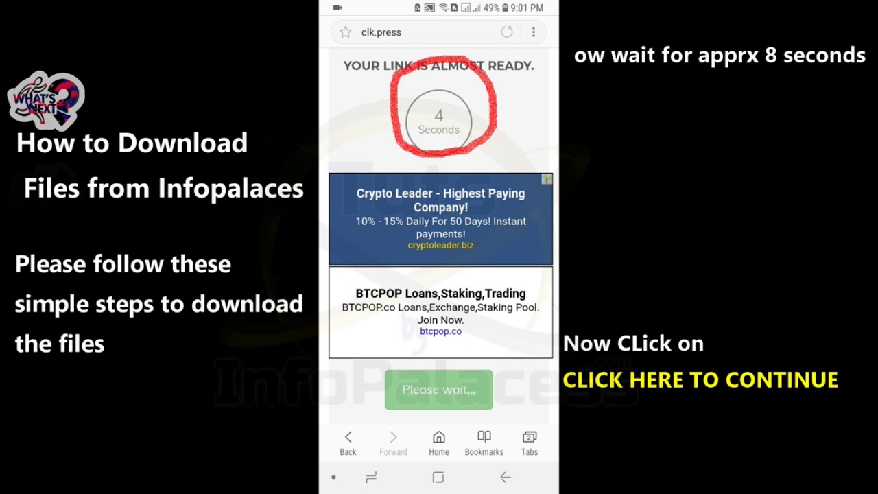 How to Download Files from Infopalacess com Website