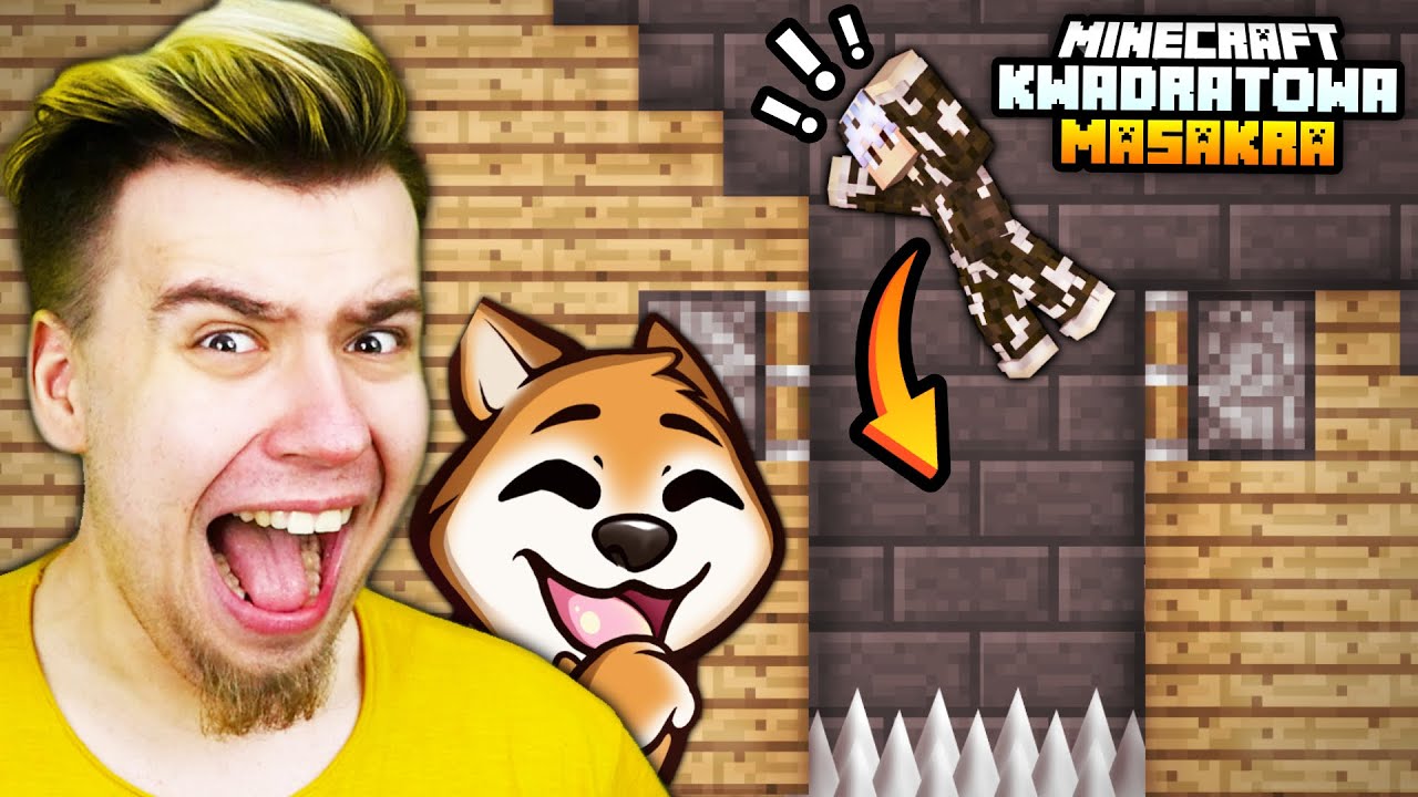 NEXE ZROBIŁ MI PRANKA I STAŁO SIĘ TO... (Minecraft Kwadratowa Masakra)
