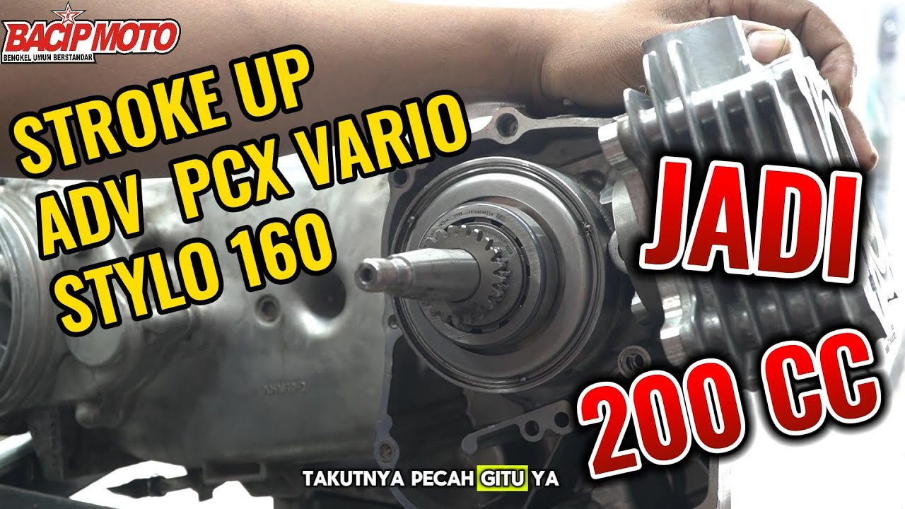 BORE UP 200 CC DI ADV 160, PCX , VARIO, STAYLO HARIAN