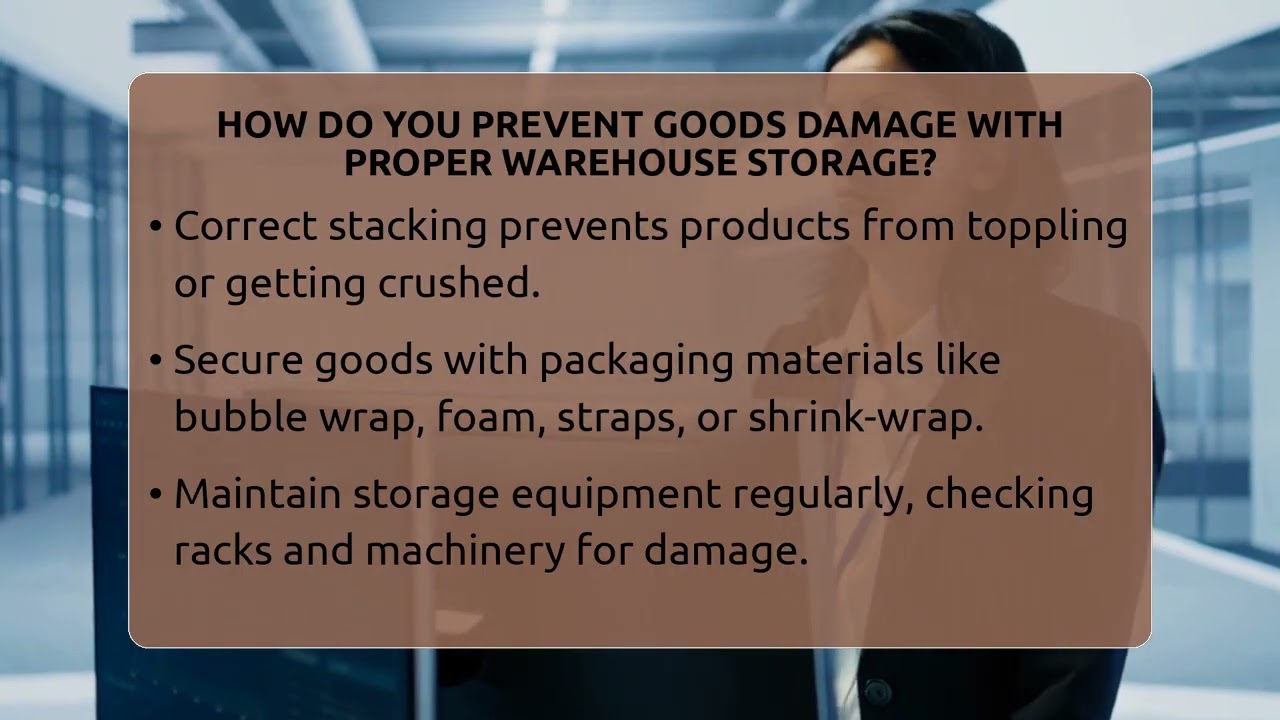 How Do You Prevent Goods Damage With Proper Warehouse Storage? - Smart Logistics Network