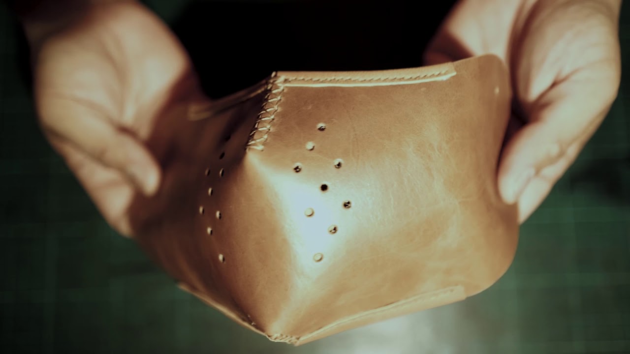 How to make a leather biker's mask