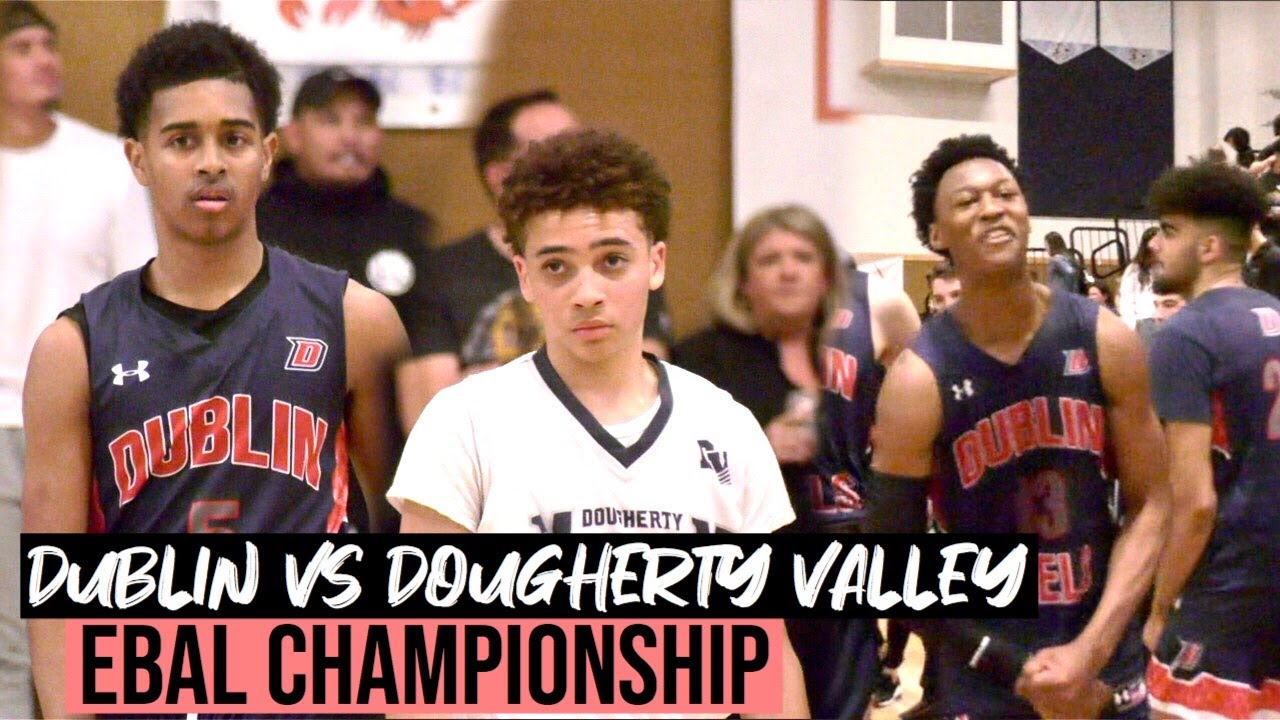 Dublin vs Dougherty Valley | EBAL Championship Goes 2OT! Devon Jackson Catch Half Court Alley-Oop!