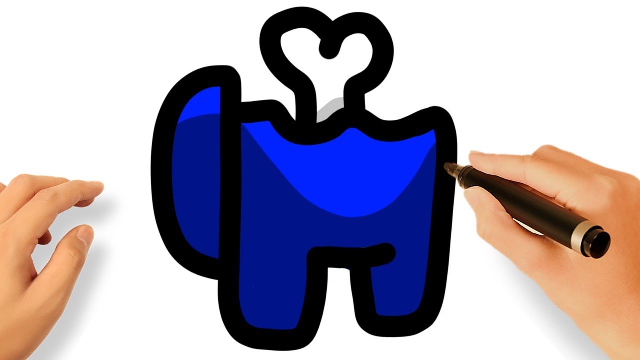 CÓMO DIBUJAR AMONG US MUERTO !