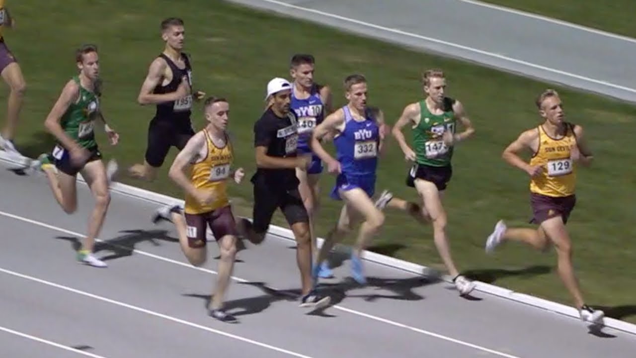 Final Lap Throwdown In NCAA Mile Race