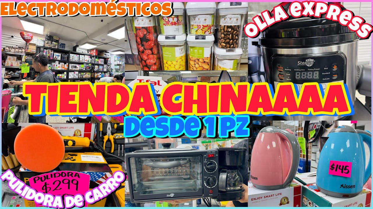 🇨🇳TIENDA CHINA con PRECIOS BAJOS &iexcl;ELECTRODOM&Eacute;STICOS BARAT&Iacute;SIMOS!🤑 / INICIA TU NEGOCIO / CENTRO CDMX
