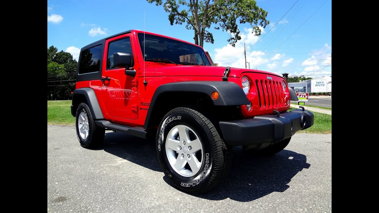 👉 2014 JEEP WRANGLER SPORT
