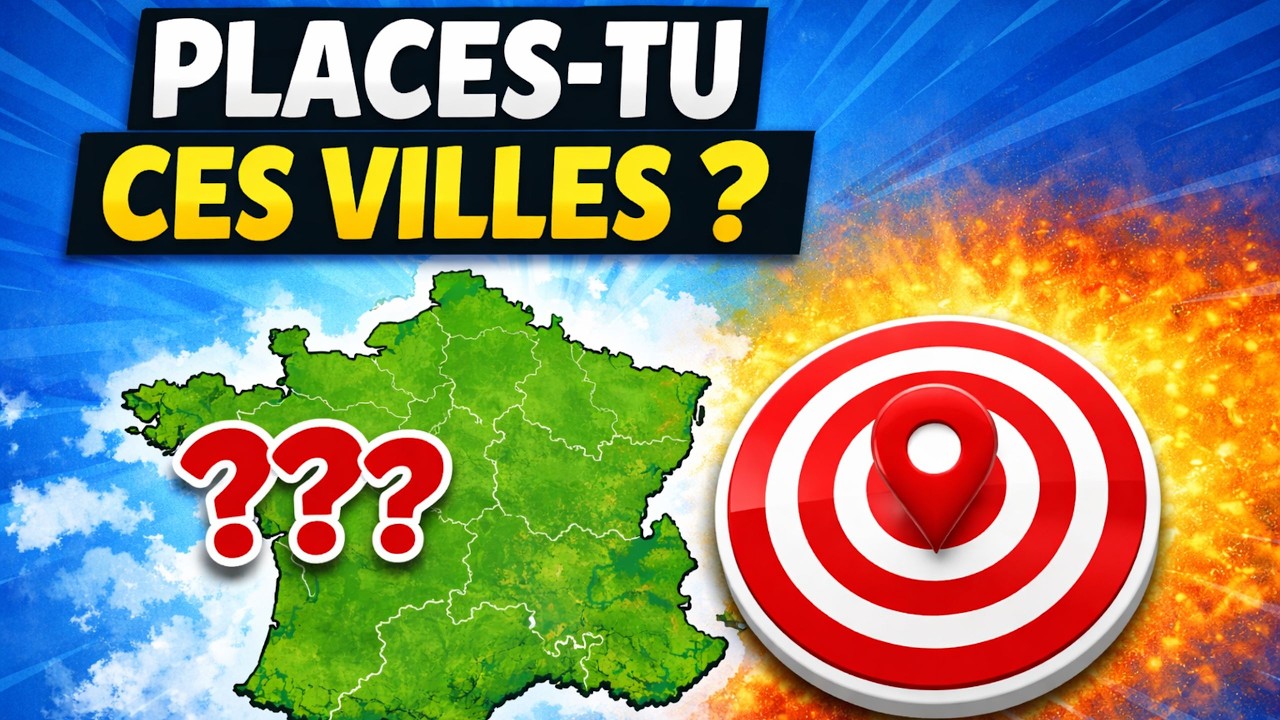 Place les villes de France 🇫🇷 | Épisode 6
