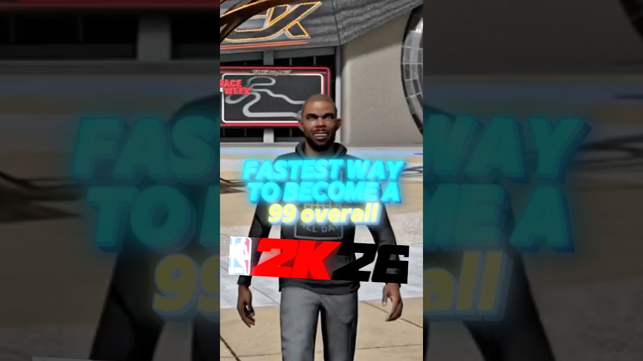 Fastest Way How to Become a 99 Overall in NBA 2K26 in One Day🔥