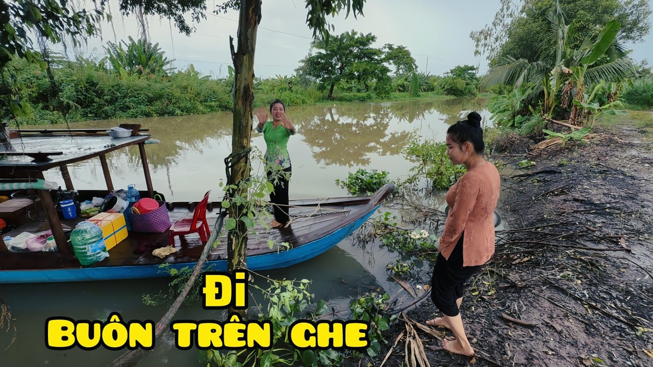 Rủ &Aacute;nh Hồng đi B&aacute;n B&uacute;n Măng Vịt Tr&ecirc;n Ghe | Kh&oacute;i Bếp - Tv Cuộc Sống Miền T&acirc;y 244#