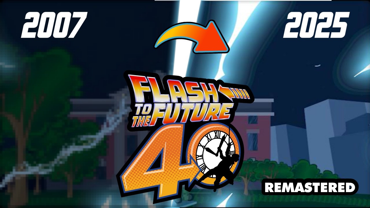 BACK TO THE FUTURE 40th Anniversary – Remastered Flash Animation Tribute