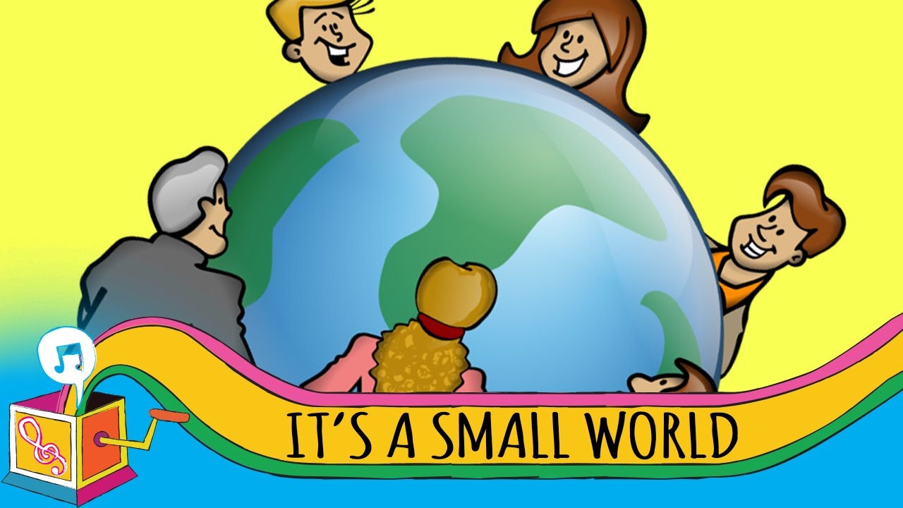 It's a Small World | Children's Song | Karaoke
