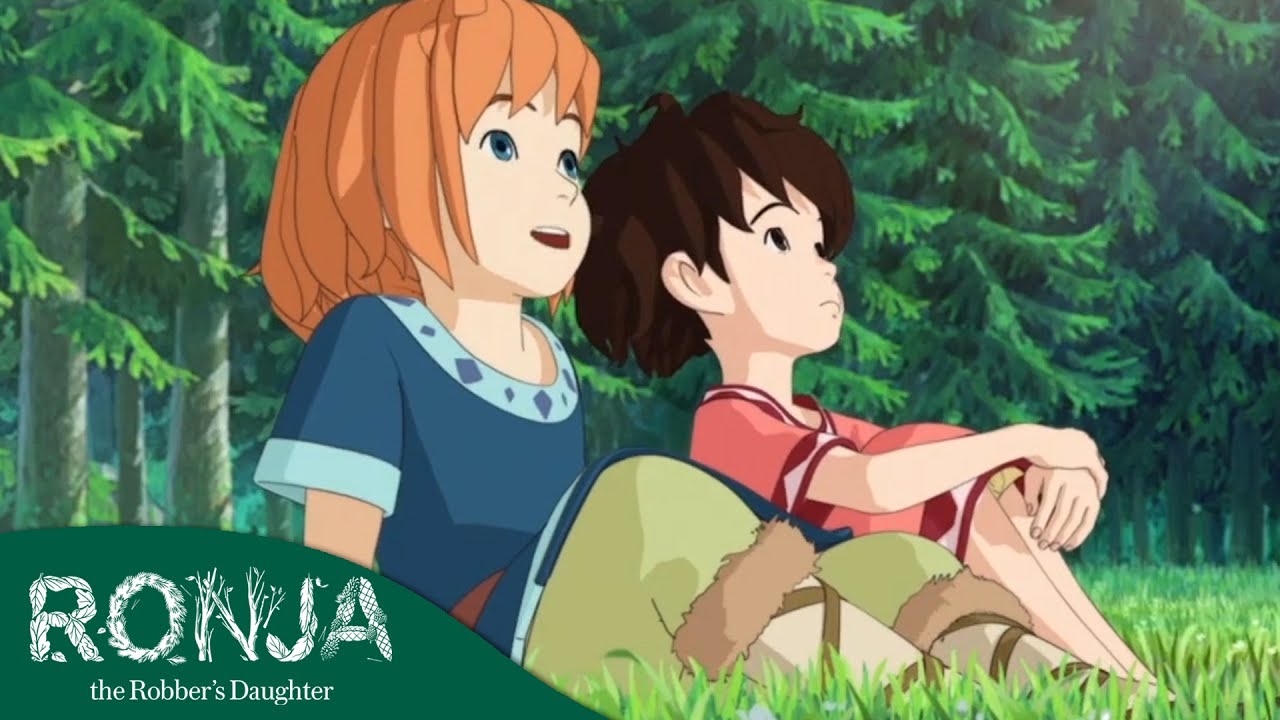 Miyazaki's Ronja | Ronja and Birk's Friendship | Studio Ghibli Compilation | Anime