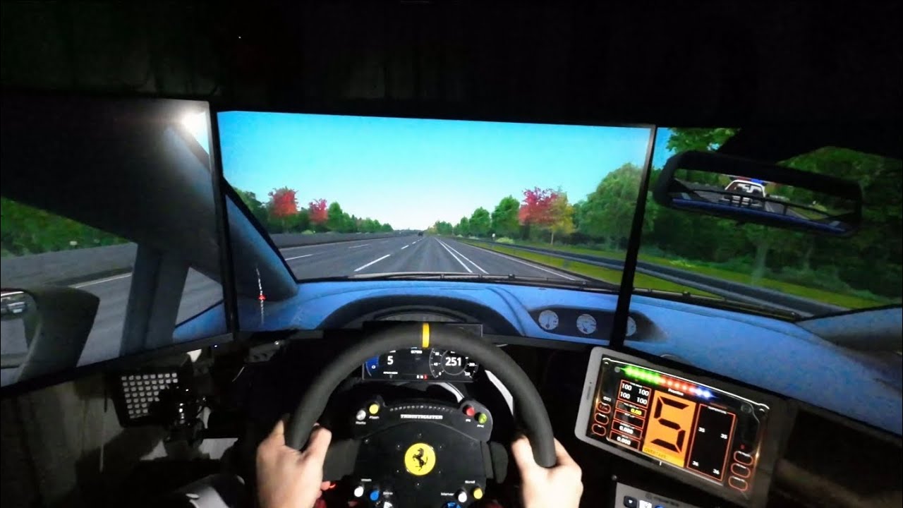 Lamborghini Gallardo ile 300+ KM Hızla Felaket Kaza! 😱 | Assetto Corsa 2Real