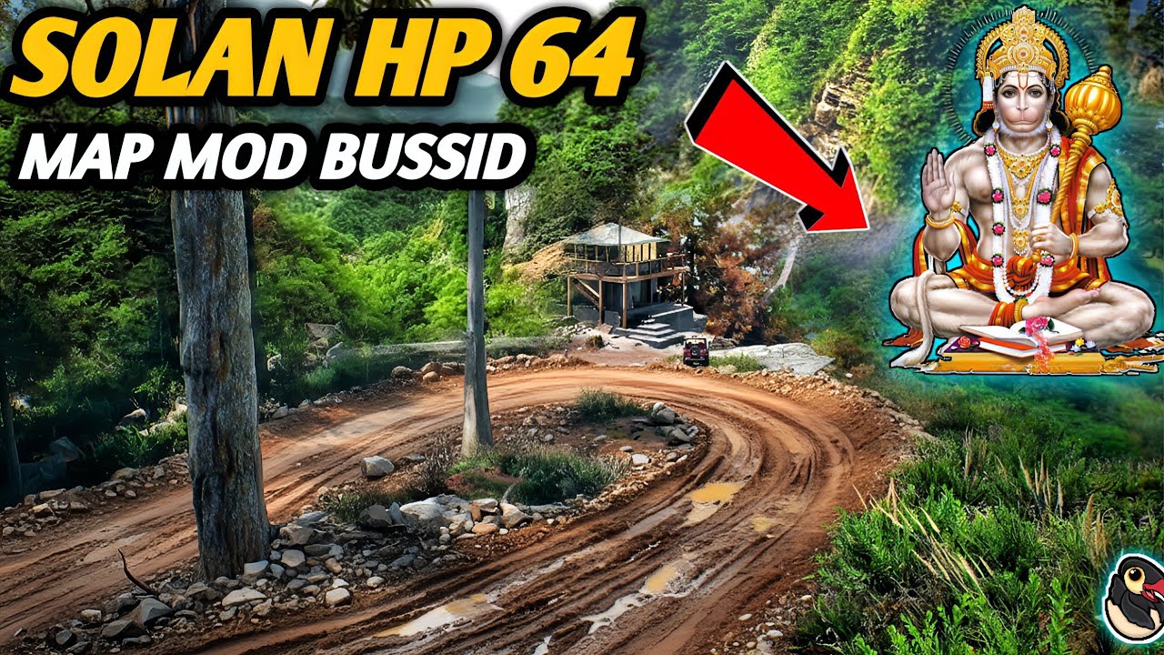 СКАЧАТЬ! 🔥 Новый мод карты SOLAN Hp 64 Rework для Bus Simulator Indonesia | Bussid Mod Map 4.3.3