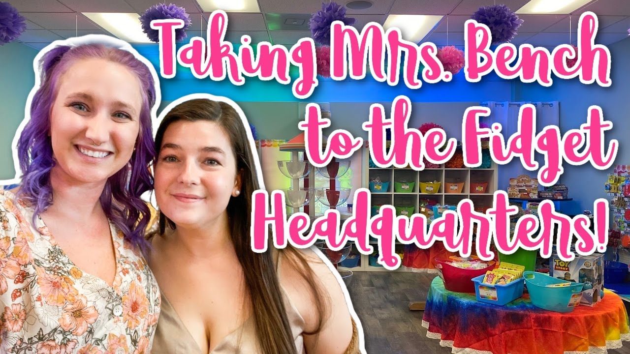 Taking Mrs. Bench Fidget Shopping at Fidget Headquarters | Fidget Haul #mrsbench #fidgetshopping