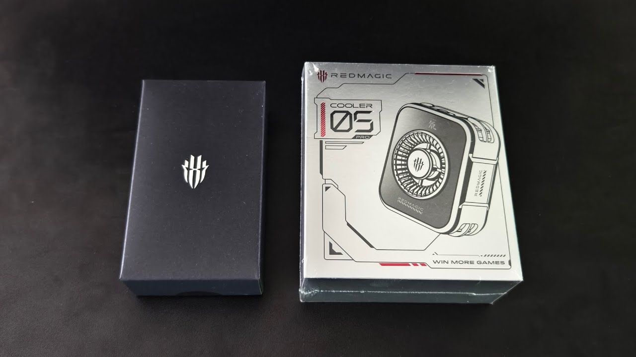 Redmagic cooler 5 pro gaming smartphone cooler unboxing