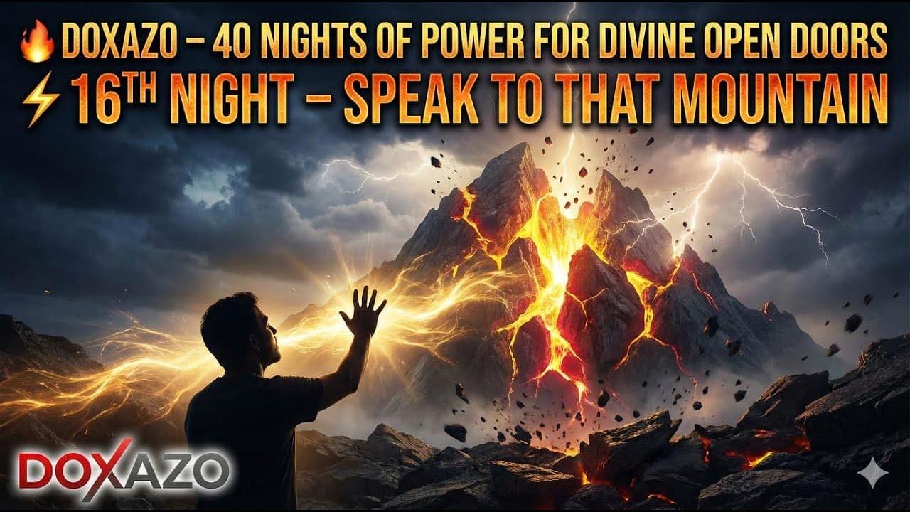 16TH NIGHT OF DOXAZO 40 NIGHTS OF POWER FOR DIVINE OPEN DOORS (WEDNESDAY 28TH JANUARY, 2026)