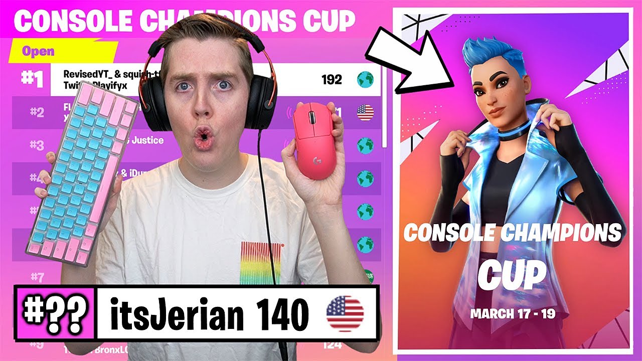I Played A Console ONLY Tournament, BUT On Keyboard & Mouse....