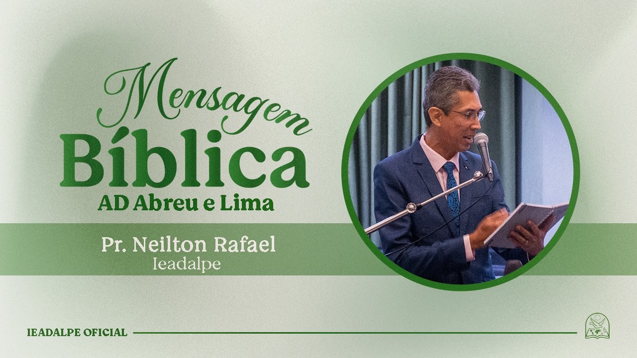 Pr. Neilton Rafael - Mensagem Bíblica - 21/12/2025.