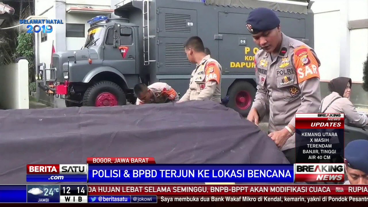Polisi dan BPBD Dirikan Posko Darurat Bencana Bagi Wara Cigudeg