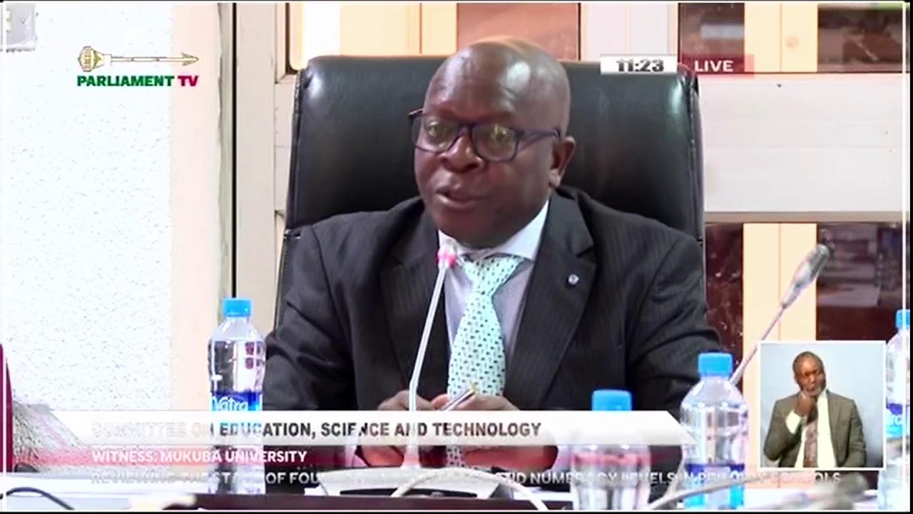 COMMITTEE ON EDUCATION, SCIENCE AND TECHNOLOGY: MUKUBA UNIVERSITY