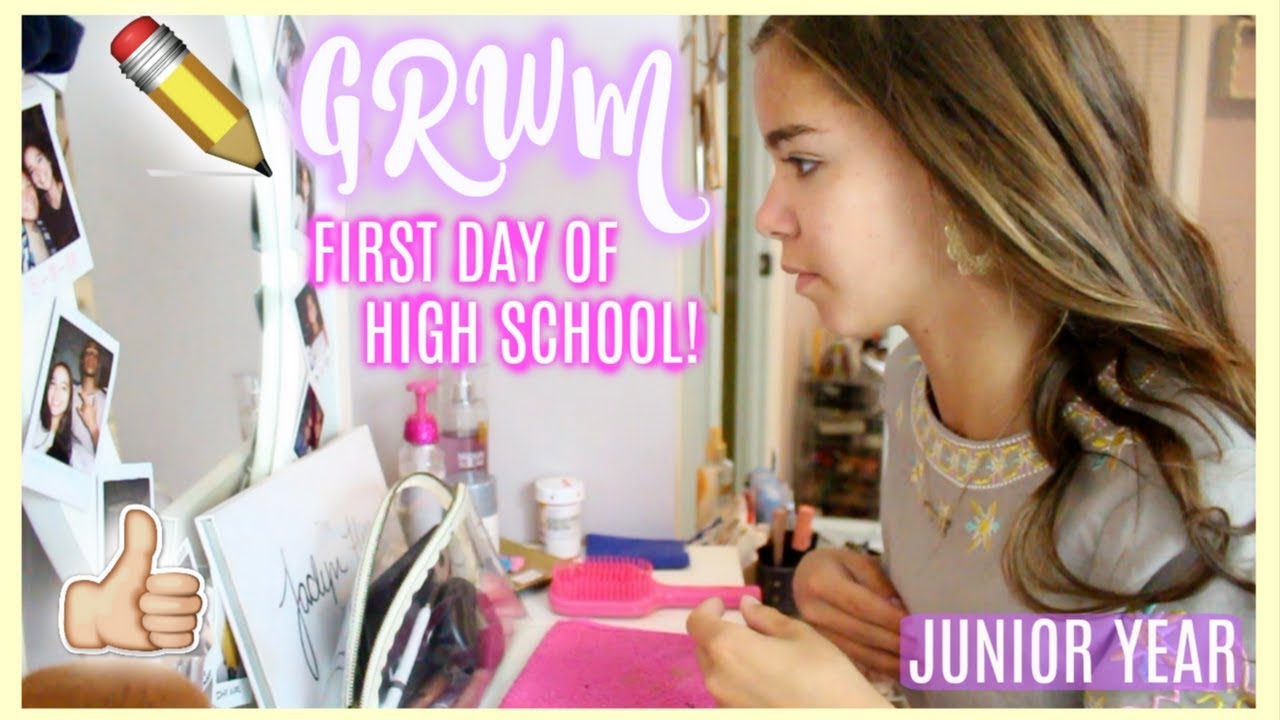 Get Ready With Me: First Day of High School! Junior Year
