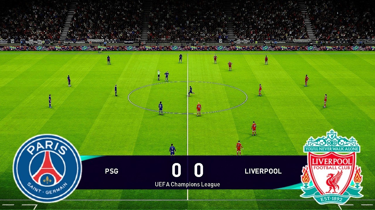 PSG vs Liverpool | UEFA Champions League 1st Leg | EFOOTBALL PES - PS5 PRO [4K]