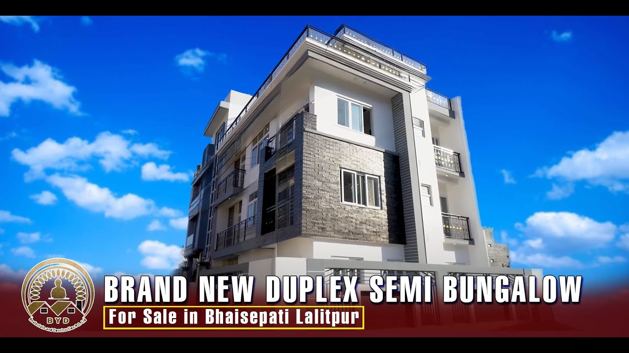 BRAND NEW DUPLEX SEMI BANGALOW FOR SALE IN BHAISEPATI LALITPUR