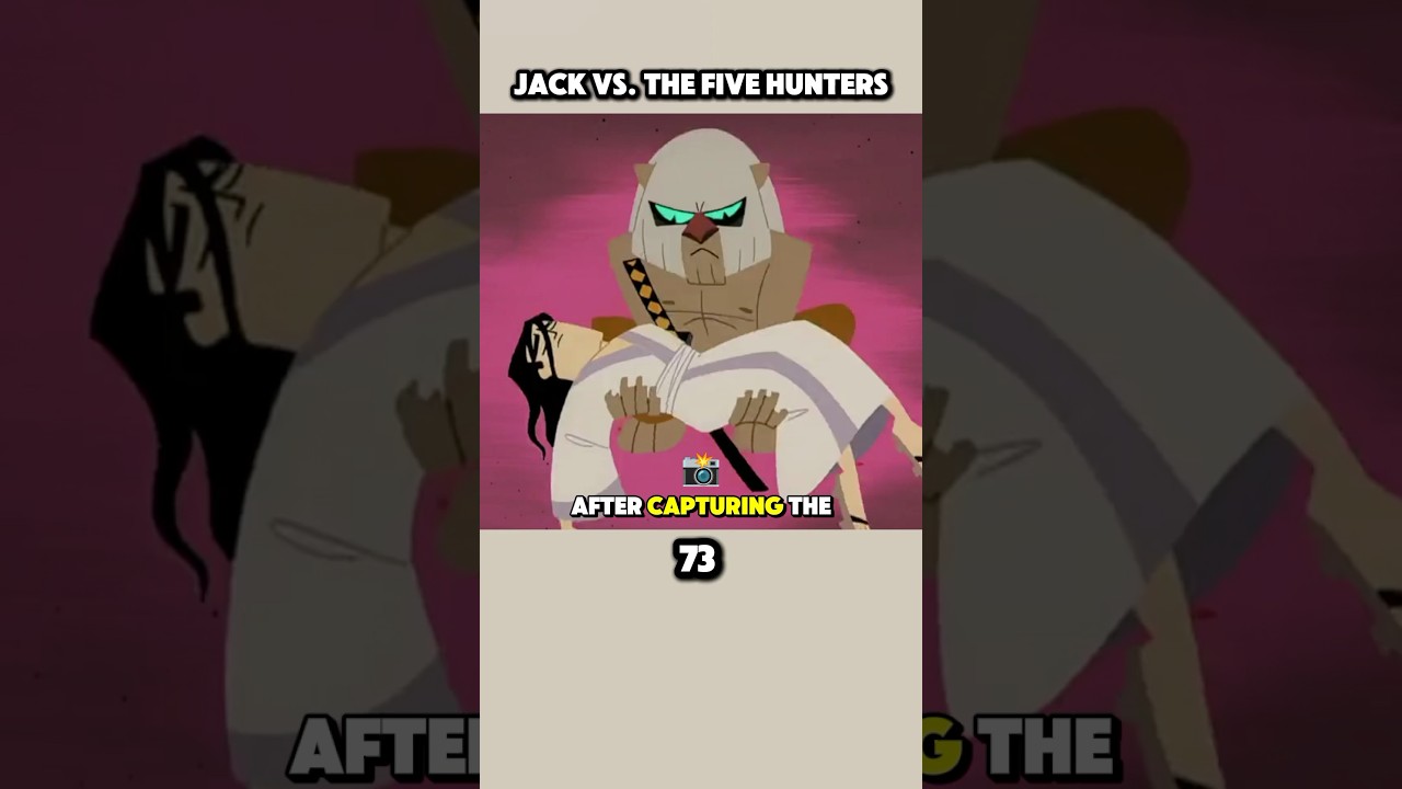 ☠️😱 recap Samurai Jack - Jack vs. the Five Hunters 
