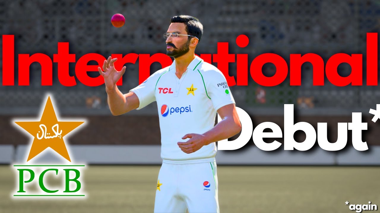 First Time Playing Against INDIA 🔥🏏 Cricket 24 Career Mode Gameplay Pakistan 🇵🇰