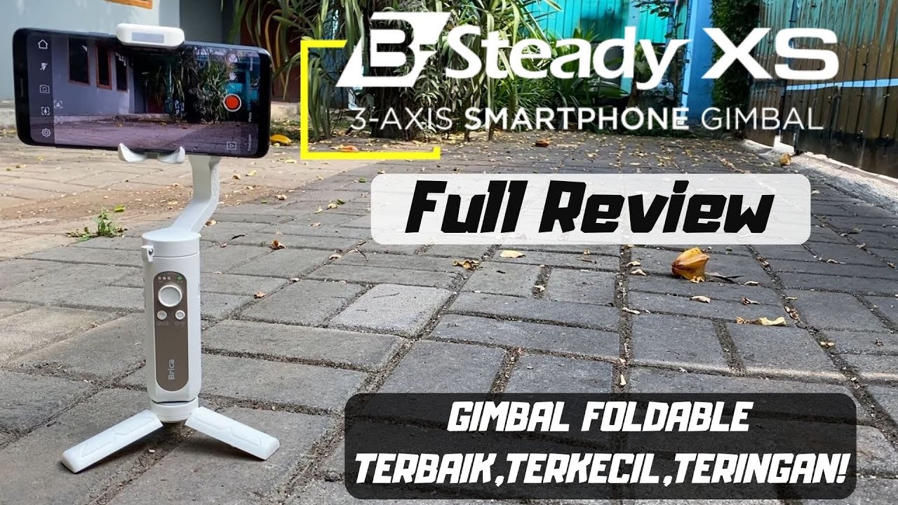Brica B-Steady XS - Gimbal Stabilizer Terkecil TERBAIK Yg Pernah Ada! | Full Review