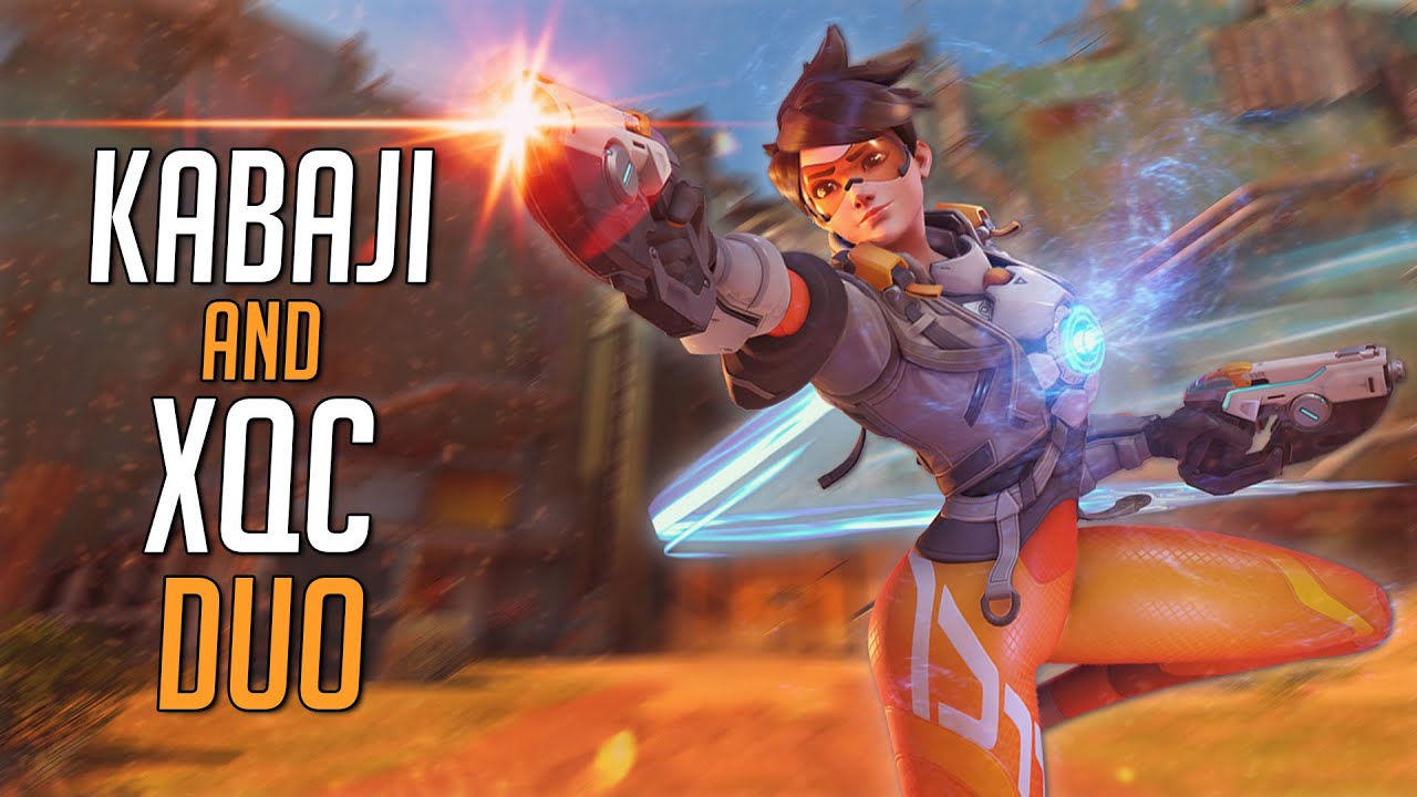 Kabaji and xQc in OVERWATCH 2