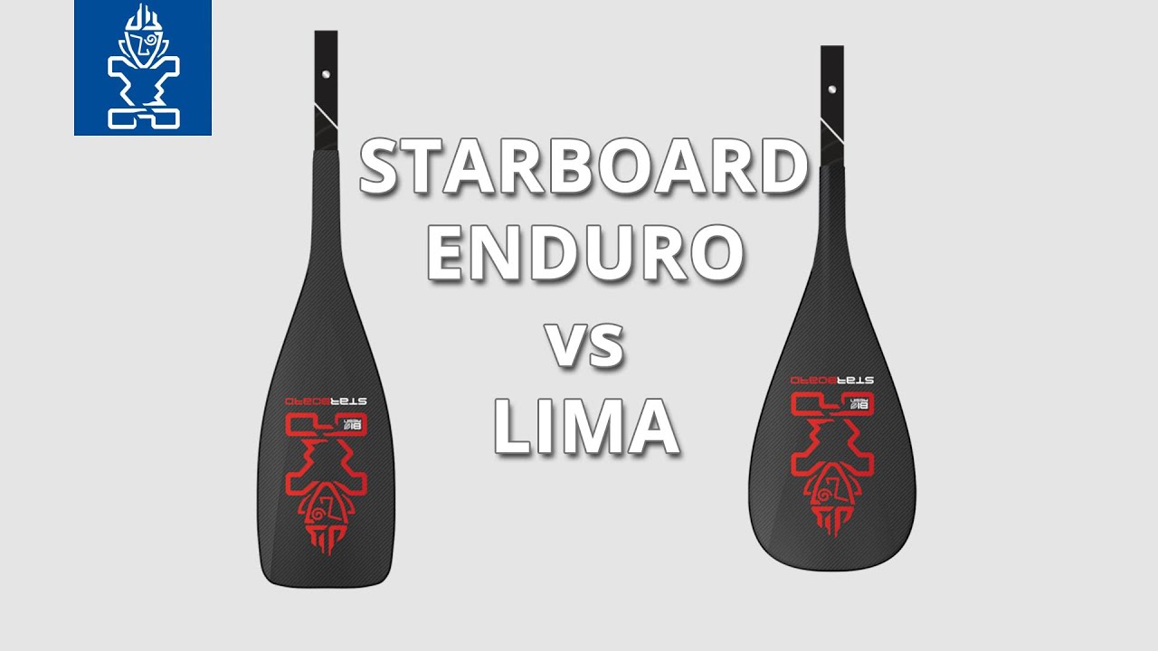 Starboard Enduro vs Lima SUP Paddles - A paddle comparison by Svein