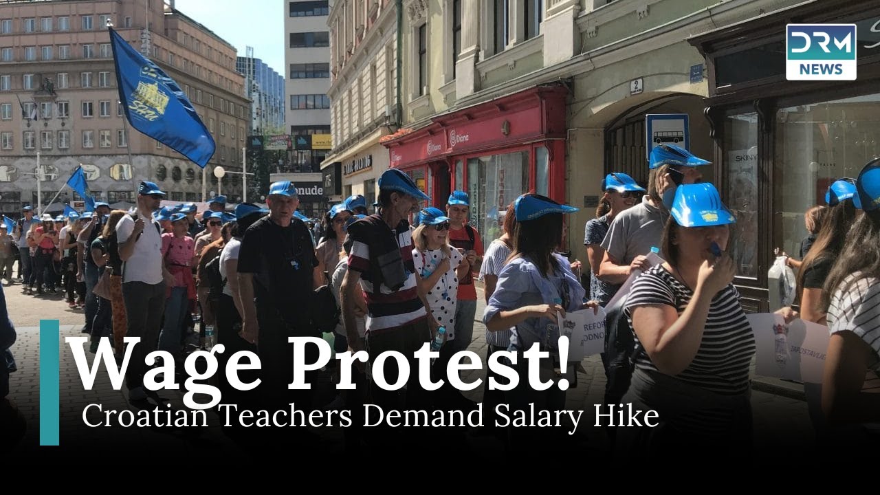 Croatian Teachers Protest for Higher Wages and Job Dignity | DRM News | AM11