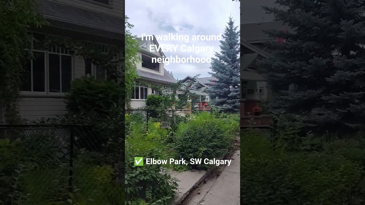 WALKING EVERY CALGARY NEIGHBORHOOD: Elbow Park #calgary #calgaryneighborhoods #cnek #yyc